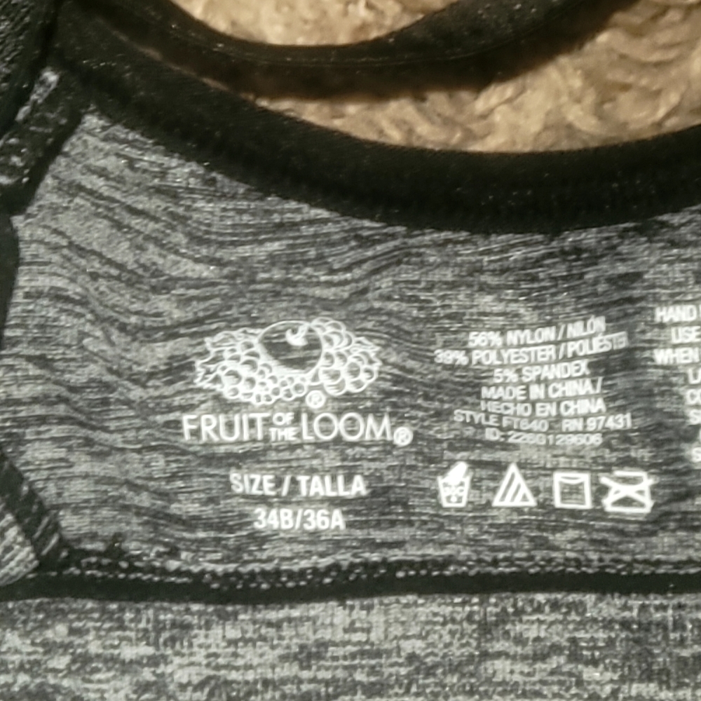 Fruit of a loom bra 34B/36A - Picture 6 of 7